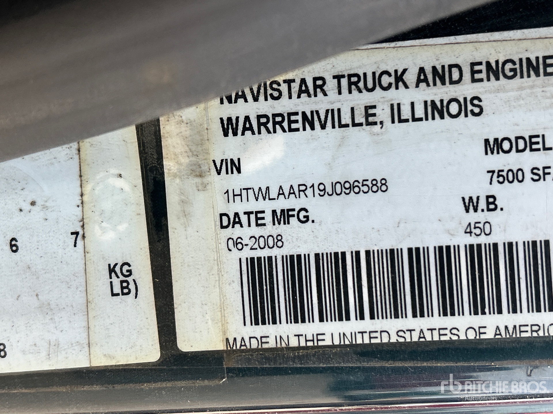 2009 International WORKSTAR 7500