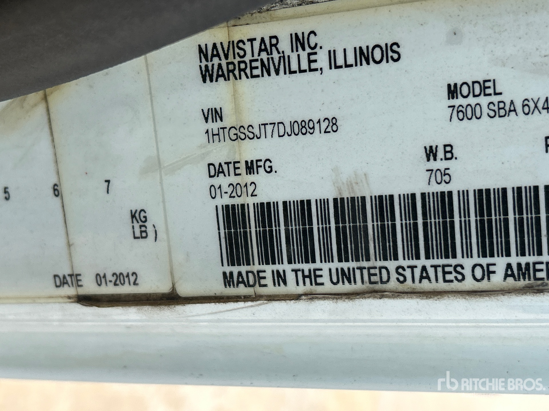 2013 International 7600
