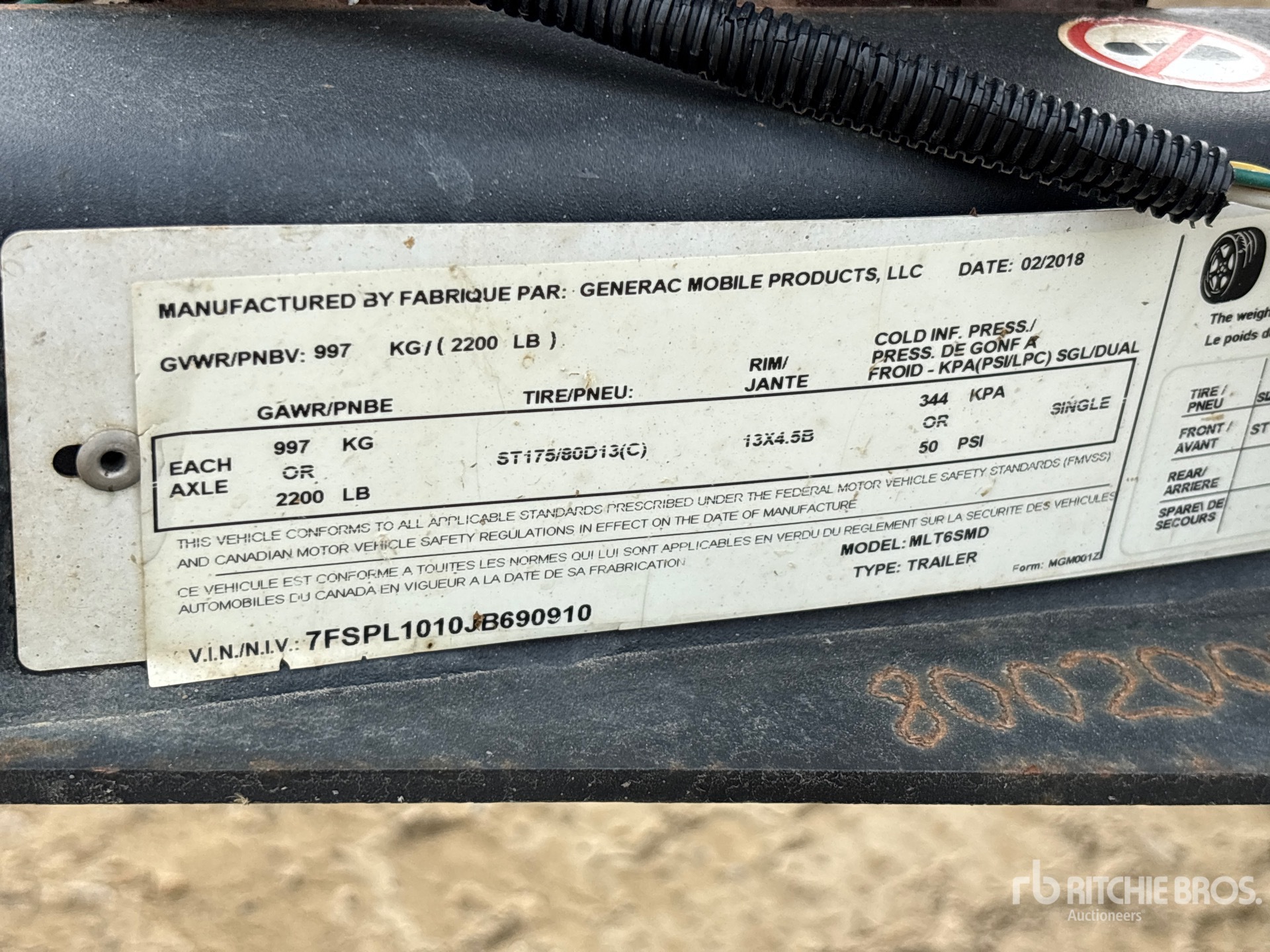 2018 Generac MLT6SM