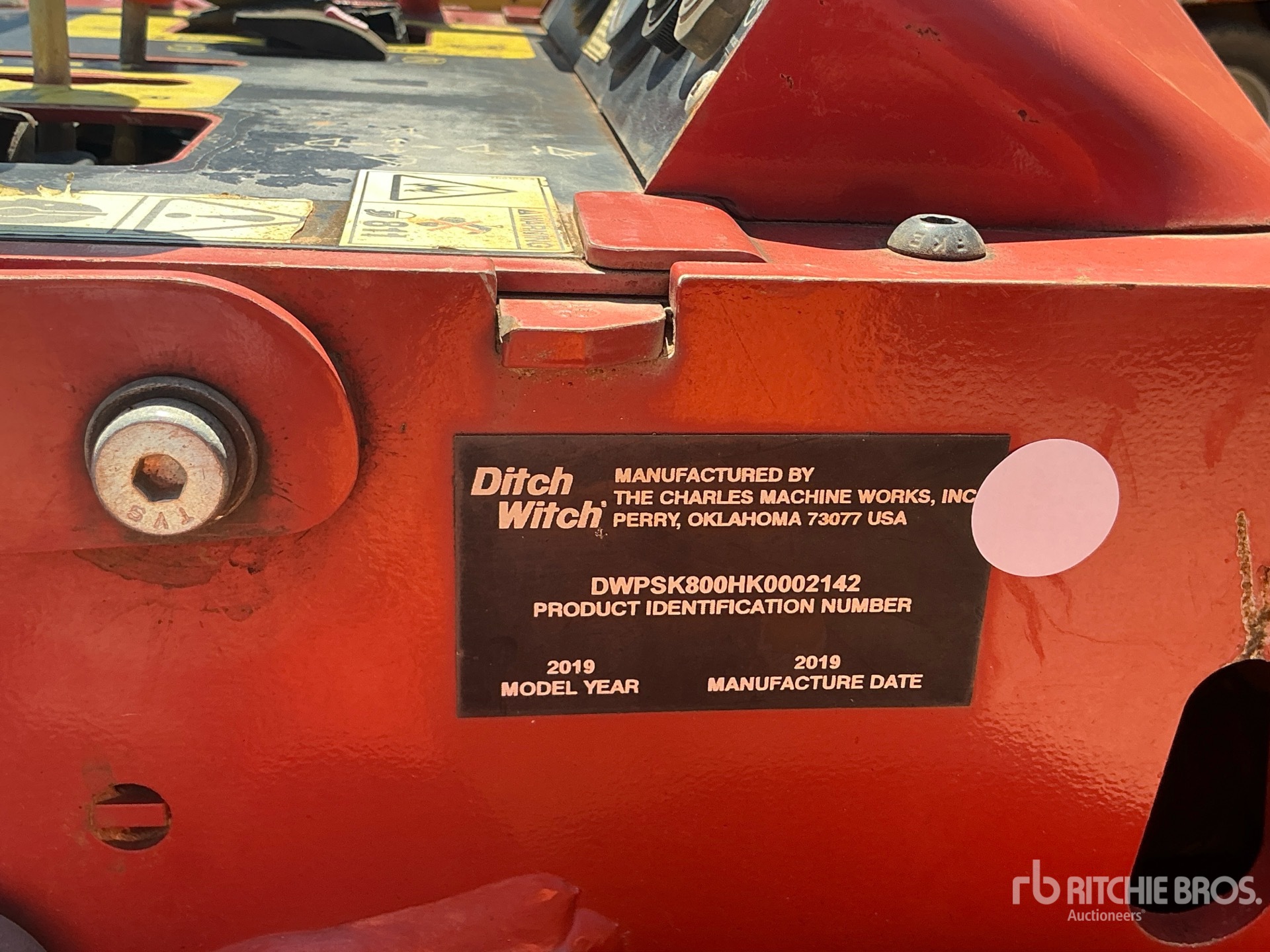 2019 Ditch Witch SK800