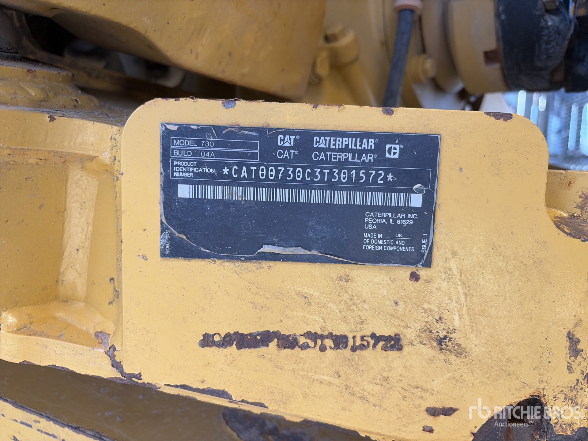 2021 Caterpillar 730