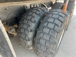 Underbody with Left Front Drive Tires