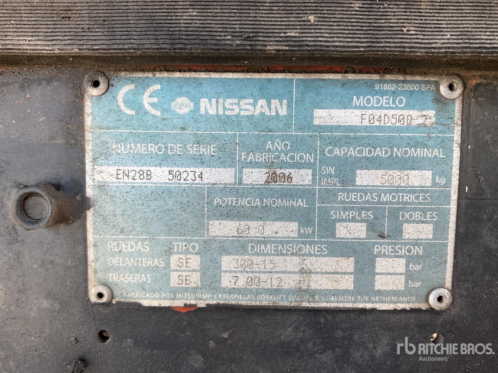 2006 Nissan F04D50Q