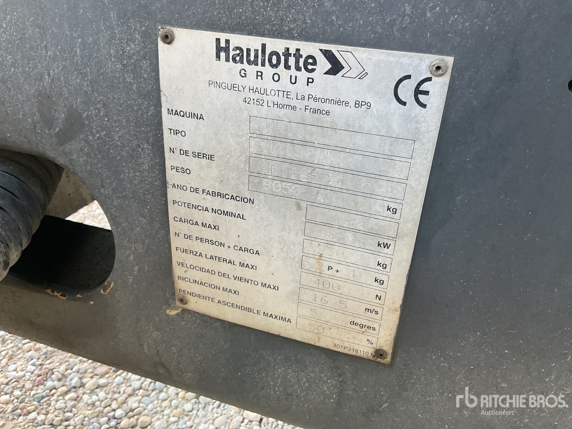 2007 Haulotte HA18PXNT