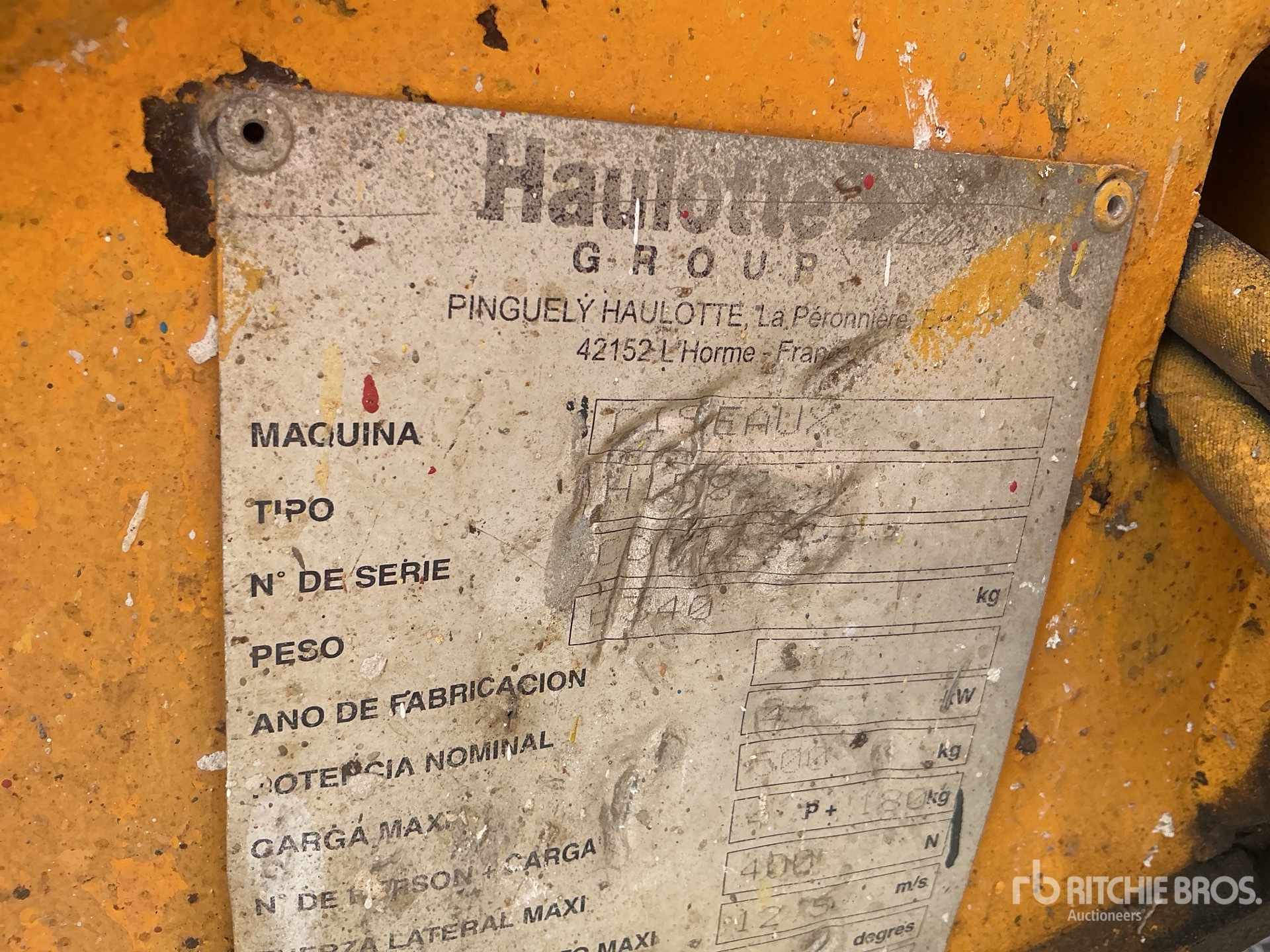 2007 Haulotte H15SX