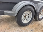 Trailer Chassis with Left Front Tire