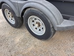 Trailer Chassis with Right Front Tire