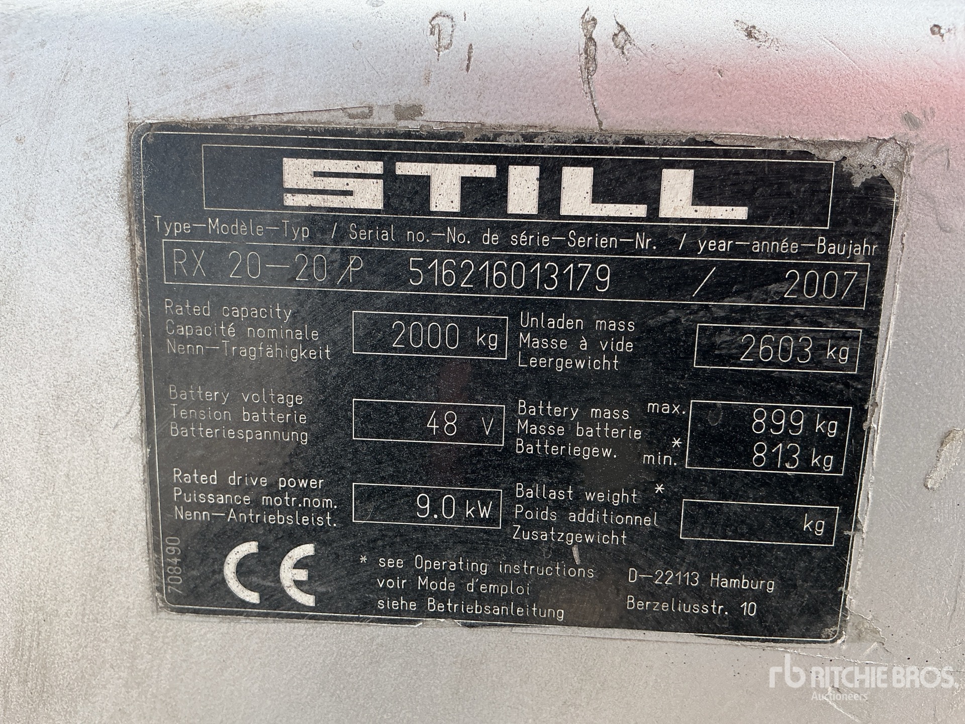 2007 Still RX20-20P
