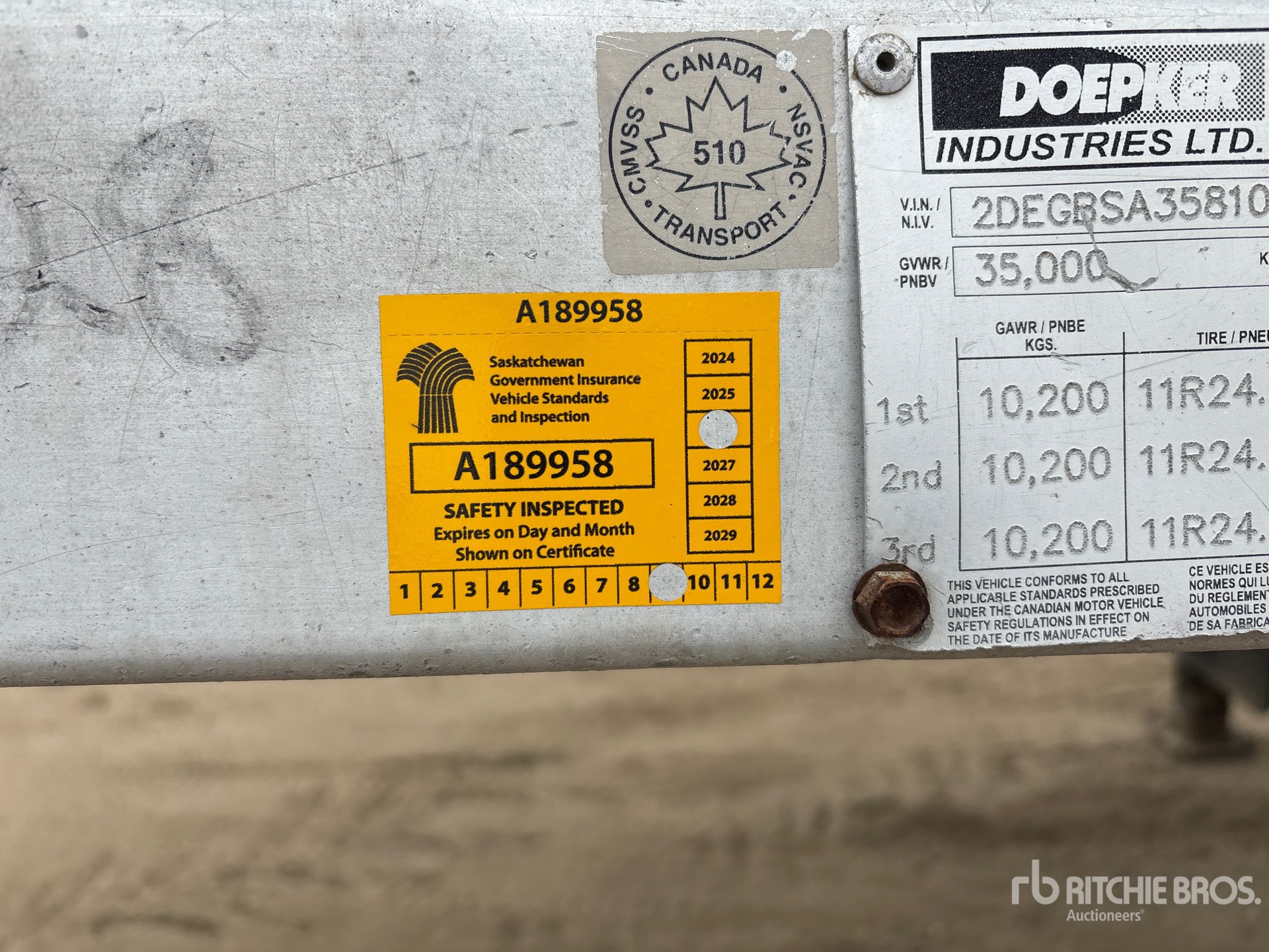 2008 Doepker Super B-Train Lead