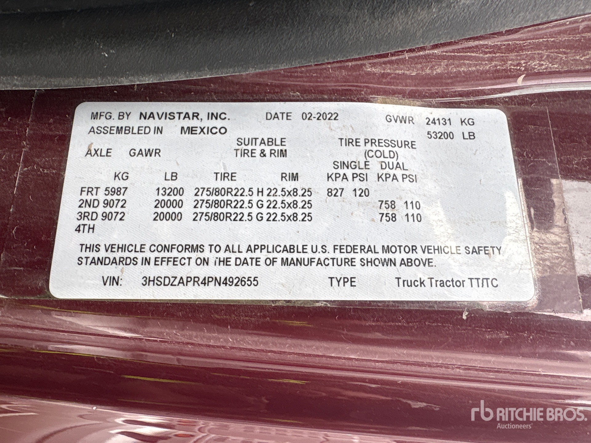 2023 International LT62F