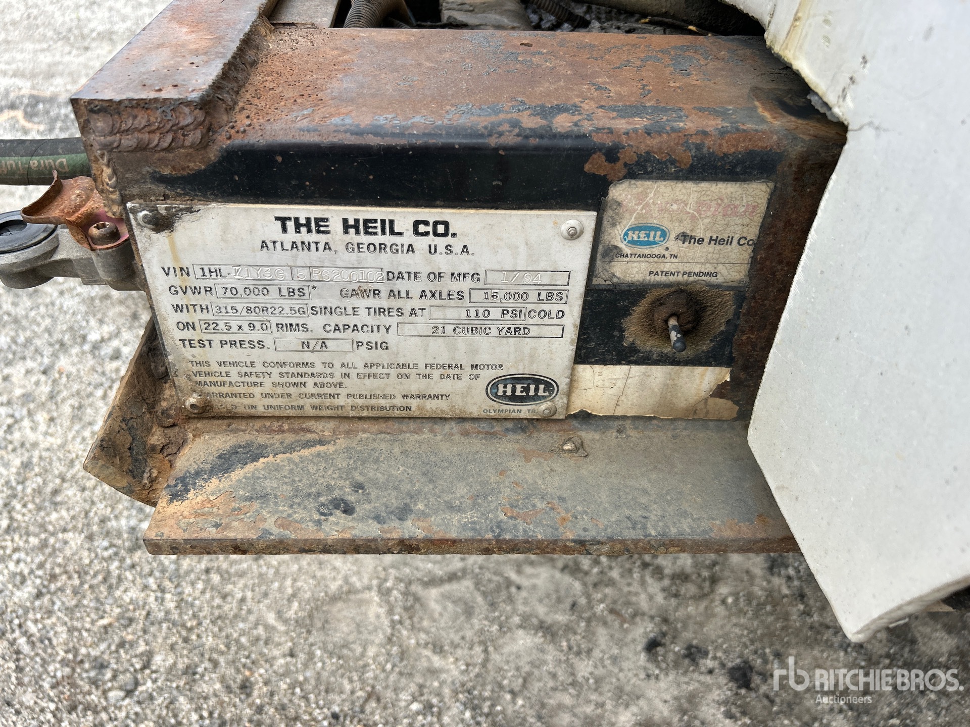 1994 Heil 21 ft 4 in Tri/A