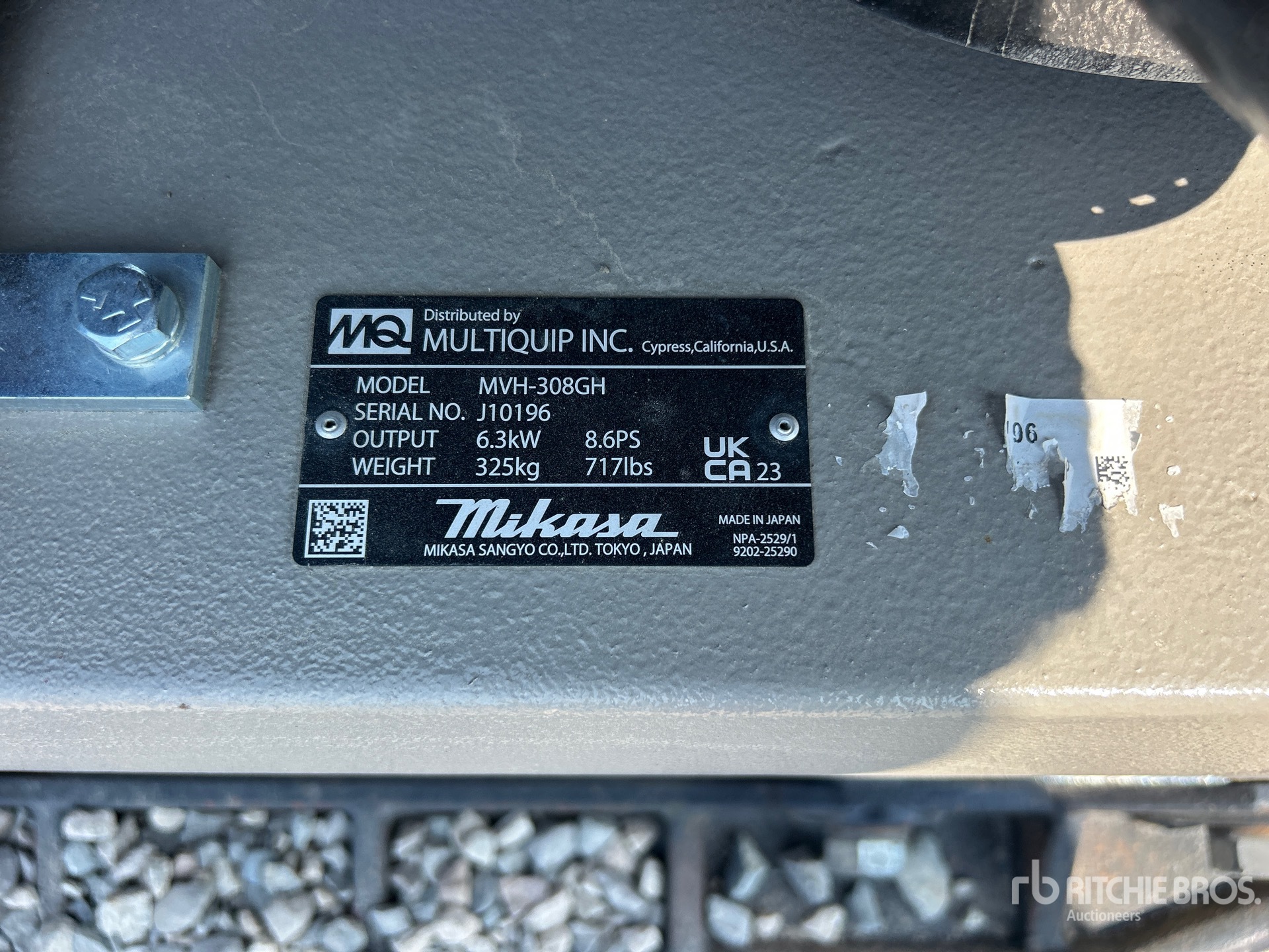 Mikasa MVH 308GH