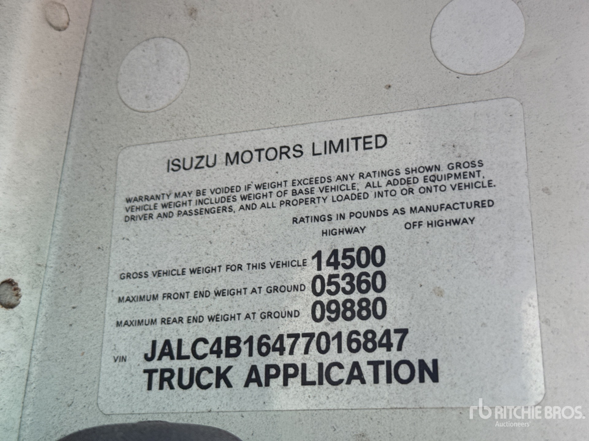 2007 Isuzu NPR