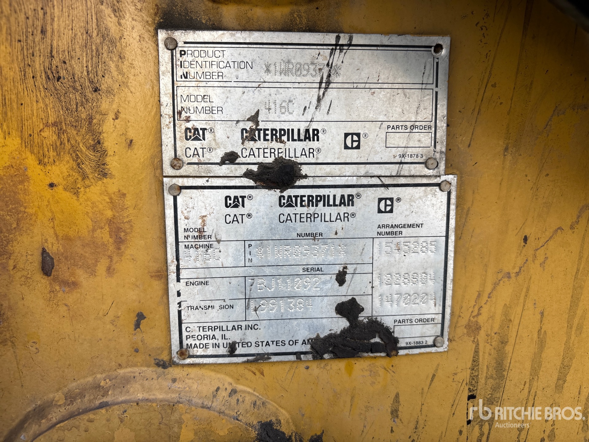 1999 Caterpillar 416C