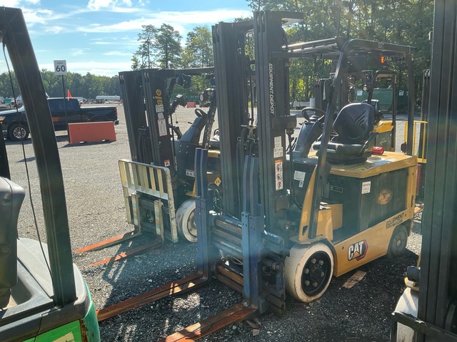 2020 Cat EC25EN 3150 lb Electric Forklift