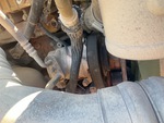 Engine with A/C Compressor