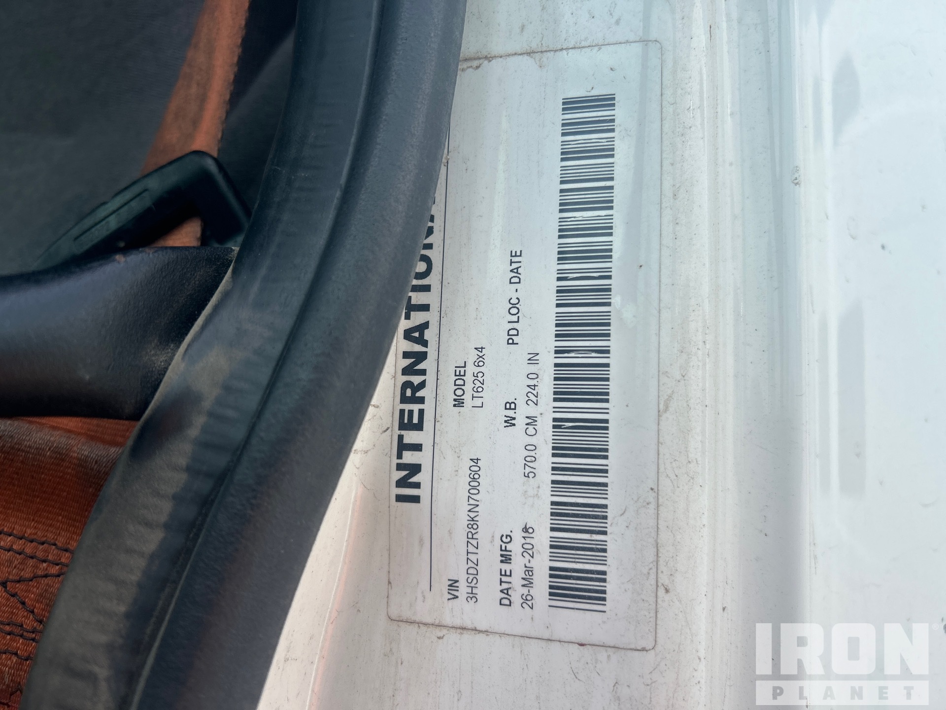 2019 International LT625
