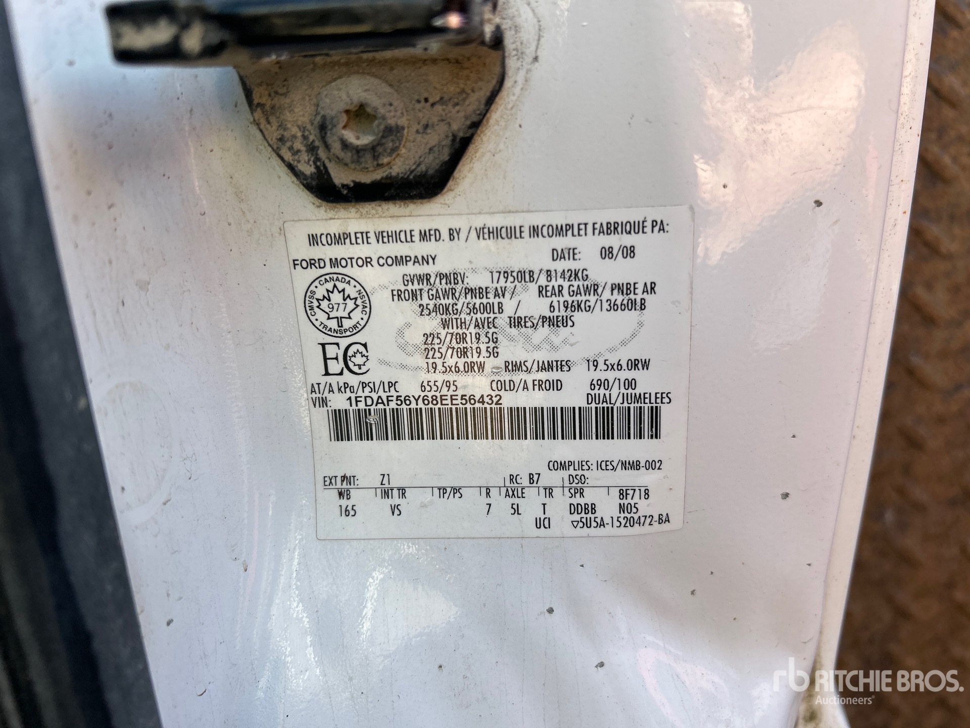 2008 Ford F-550