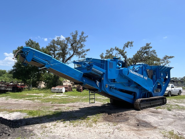 2003 Terex Trakpactor 428 Tracked Impact Crusher Plant