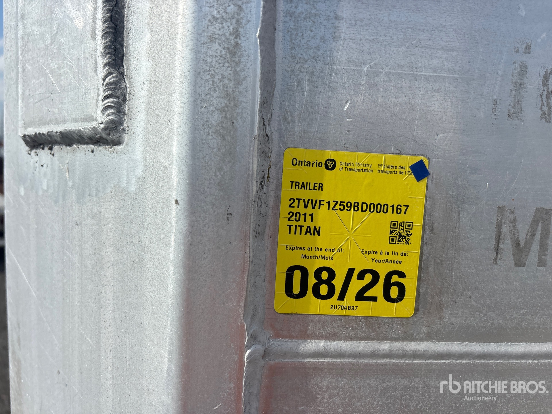 2011 Titan 5/ Axle