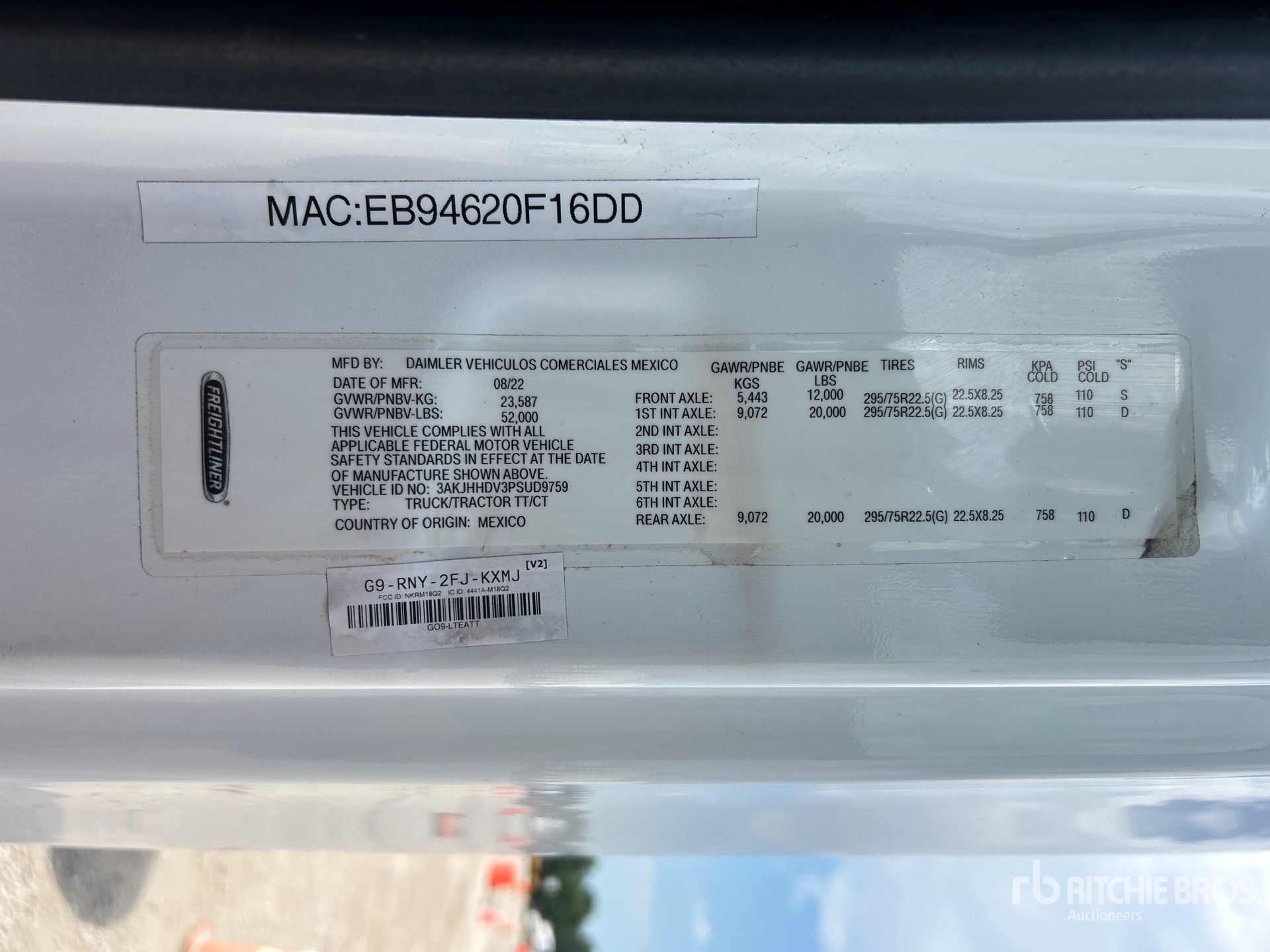 2023 Freightliner CASCADIA 126