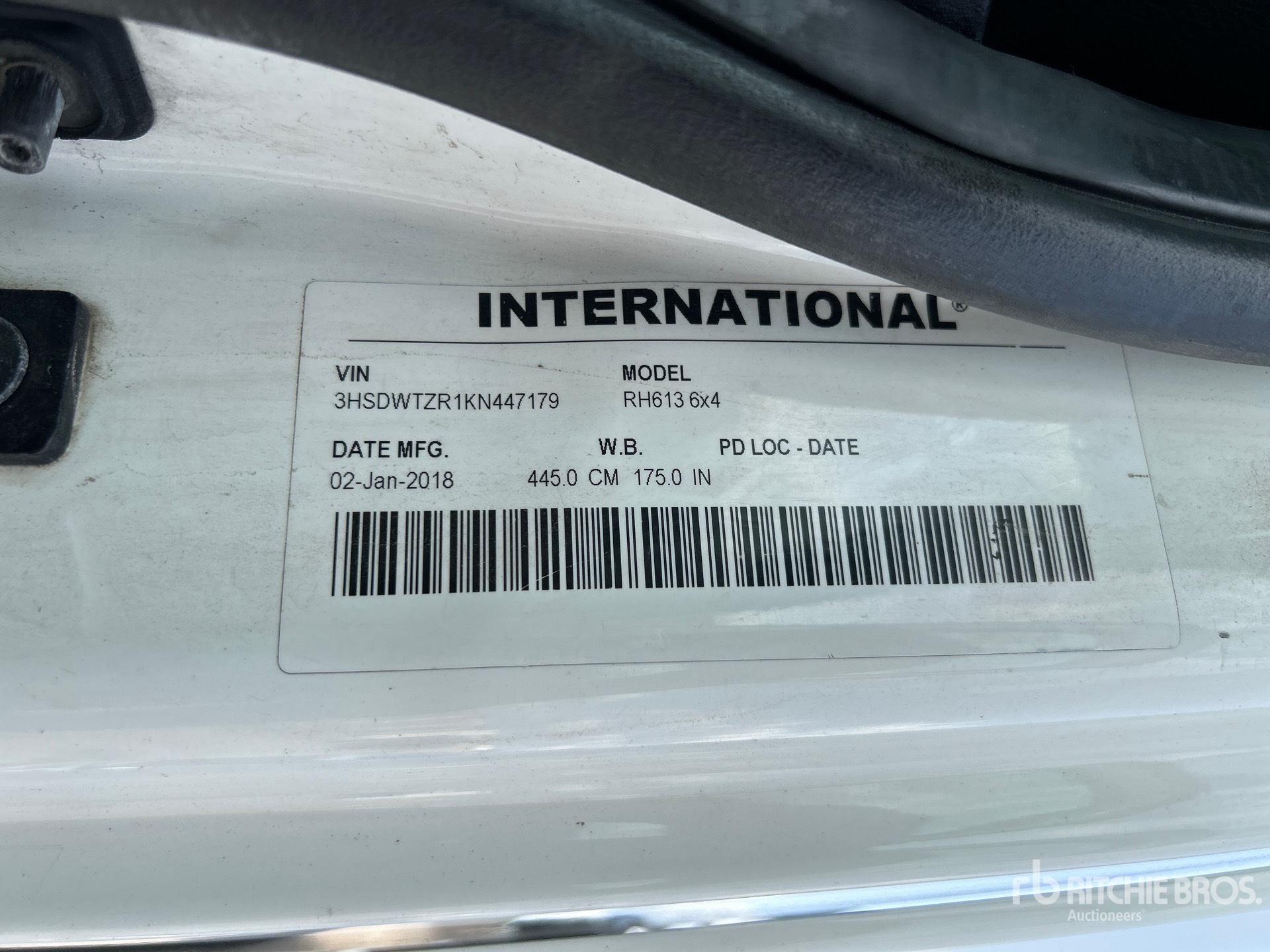 2019 International RH613