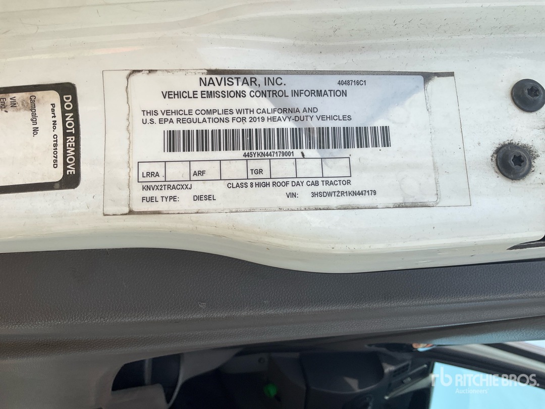 2019 International RH613