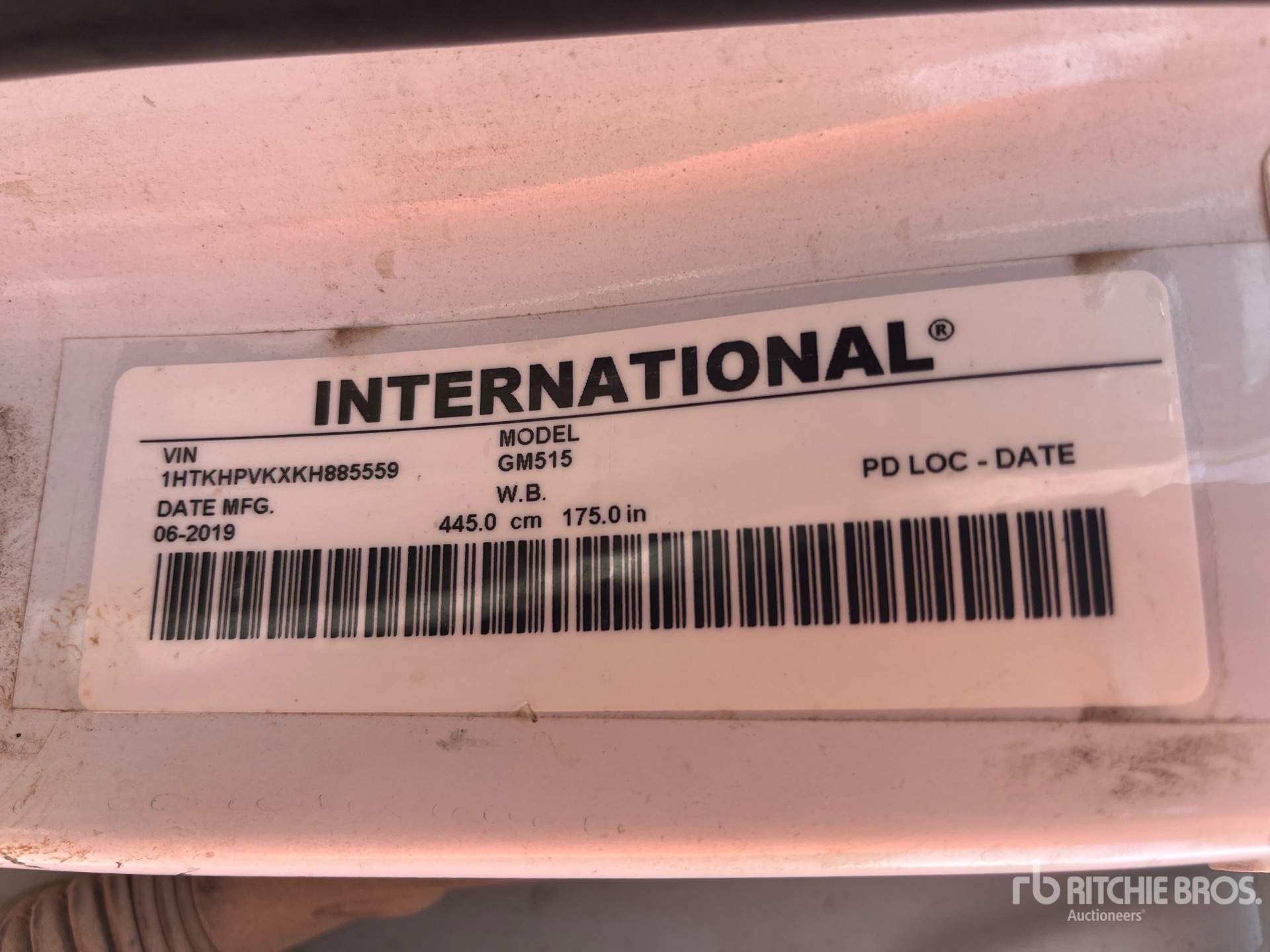 2019 International GM515