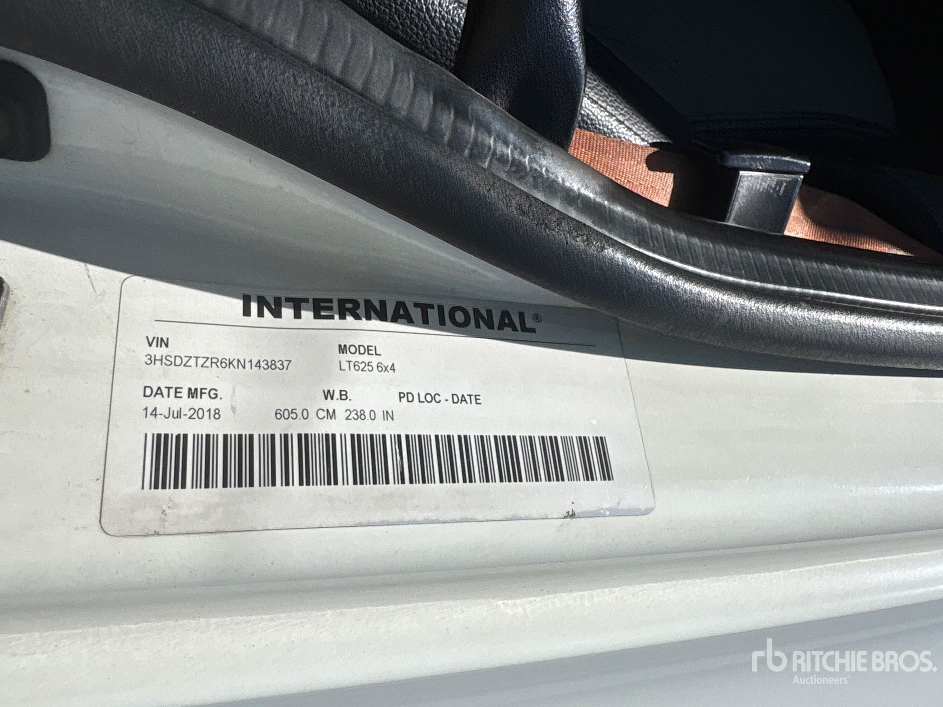 2019 International LT625