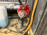 Safety with Bedienelement-Verriegelungshebel