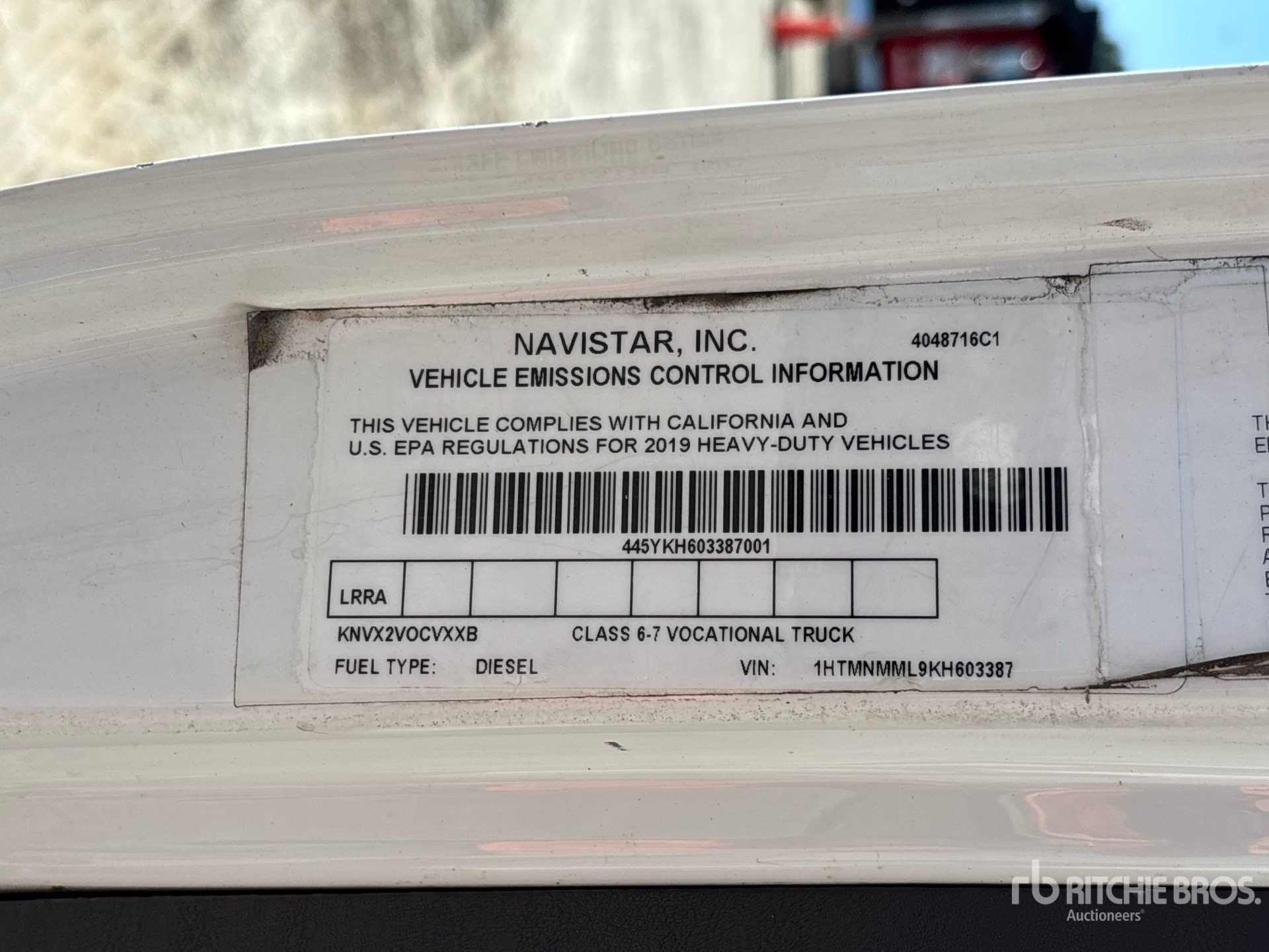 2019 International DuraStar 4300