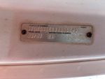 General Appearance with Frame Stamp Serial Number/VIN Photo