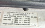 General Appearance with Numéro de série/Numéro d'identification du véhicule automobile