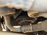 Engine with A/C Compressor