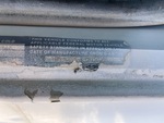 General Appearance with Motor Vehicle Safety Standards Label
