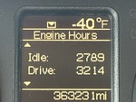 Cab with Engine Hours