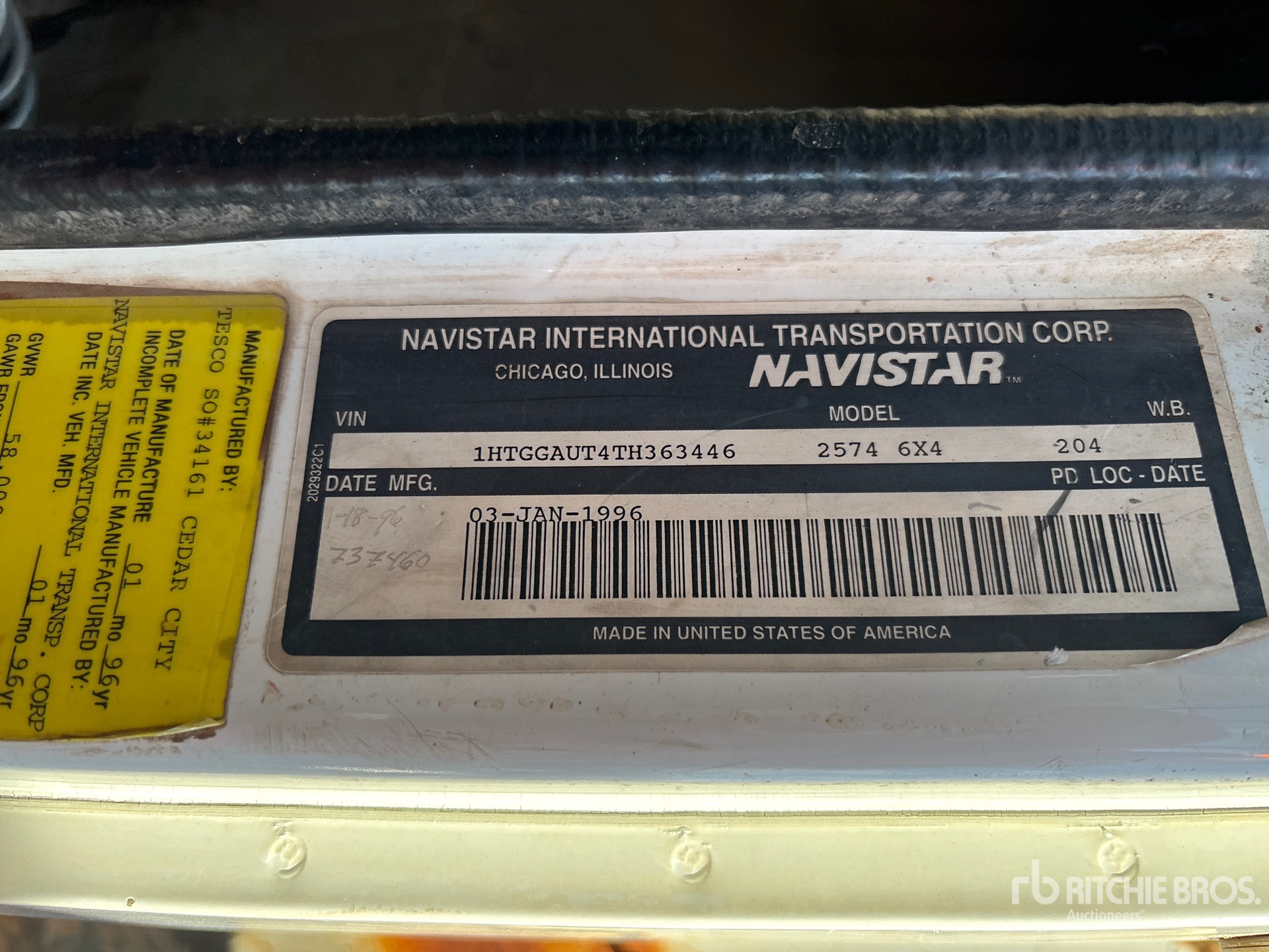 1996 International 2574