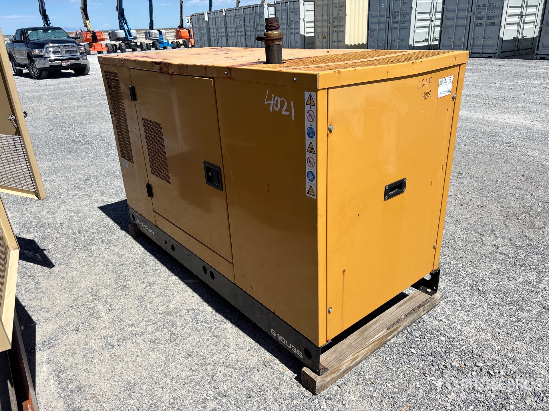 General Appearance with Picture, Right Rear Corner