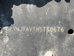 General Appearance with Frame Stamp Serial Number/VIN Photo