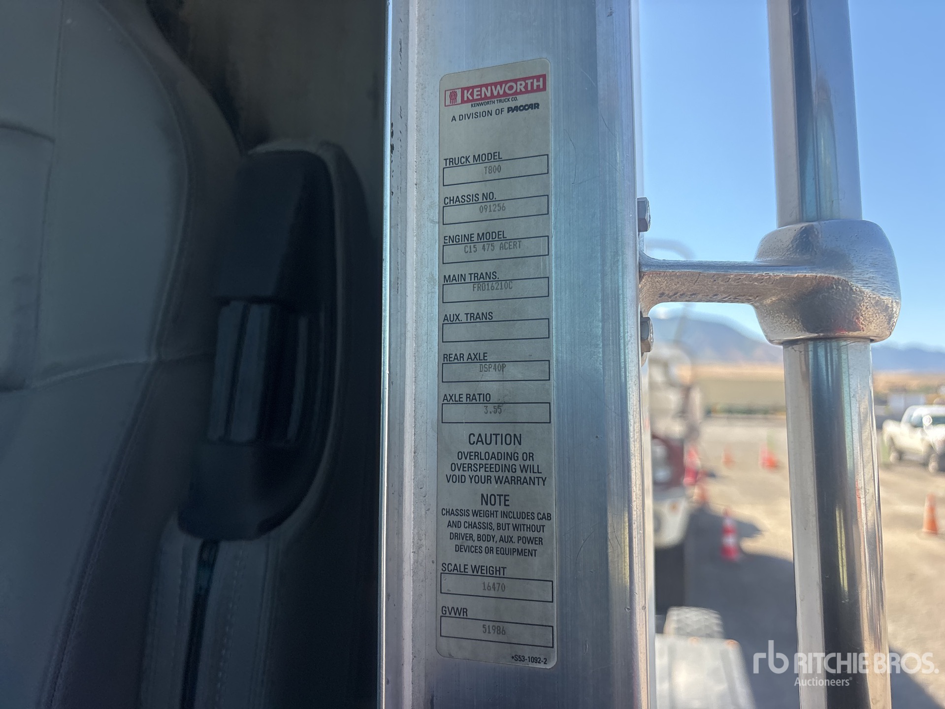 2005 Kenworth T800