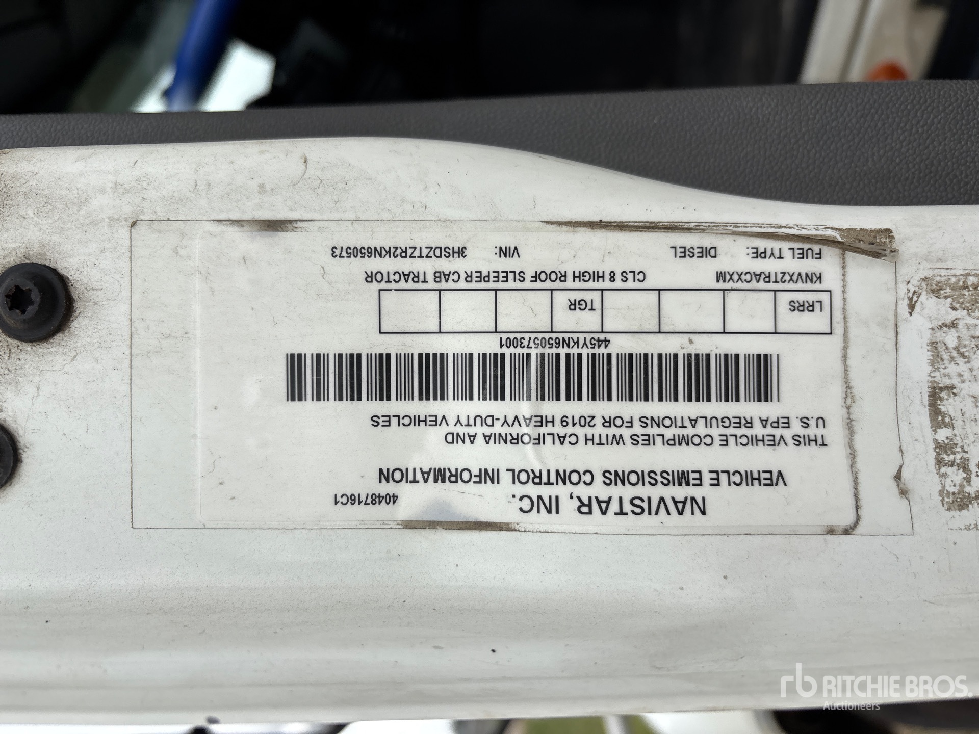 2019 International LT625