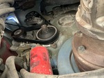 Engine with A/C Compressor