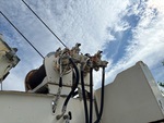 Crane Superstructure Hydraulics with Hydraulic Motors