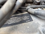 Engine with Emission Label