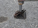 Crane Superstructure with Outrigger Pads