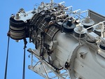 Crane Superstructure with Boom Head Section