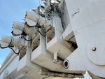 Crane Superstructure with Wear Pads