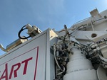 Crane Superstructure Hydraulics with Hydraulic Motors