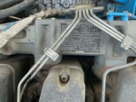 Engine with Emission Label
