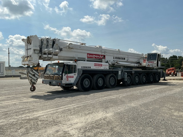 1998 Liebherr LTM1400 500 Ton All Terrain Crane 1998 Liebherr LTM1400 500 Ton All Terrain Crane